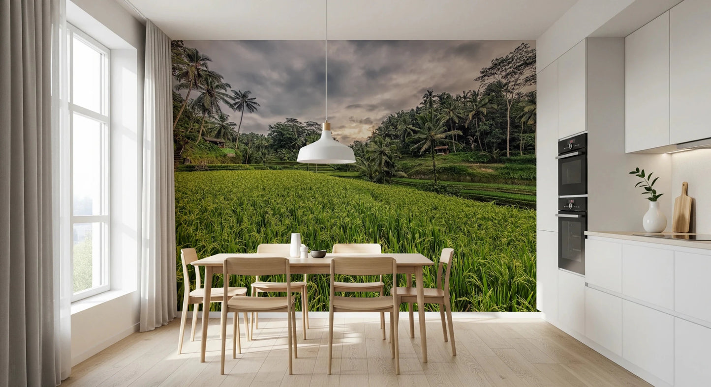 Bali Harvest Wall Mural
