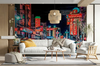 Electric energy of Bangkok after dark

