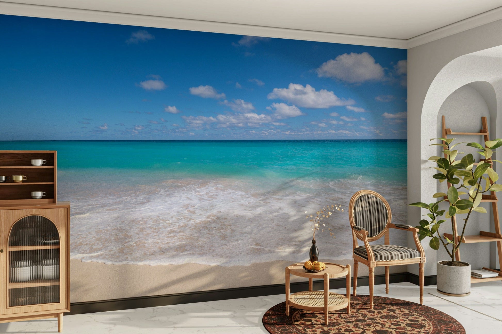 The design has a beautiful, elegant look.

