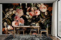 A close-up view shows the fine details of the flower petals and leaves.

