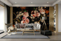 The flowers have a realistic, detailed look with a sense of light on their petals.

