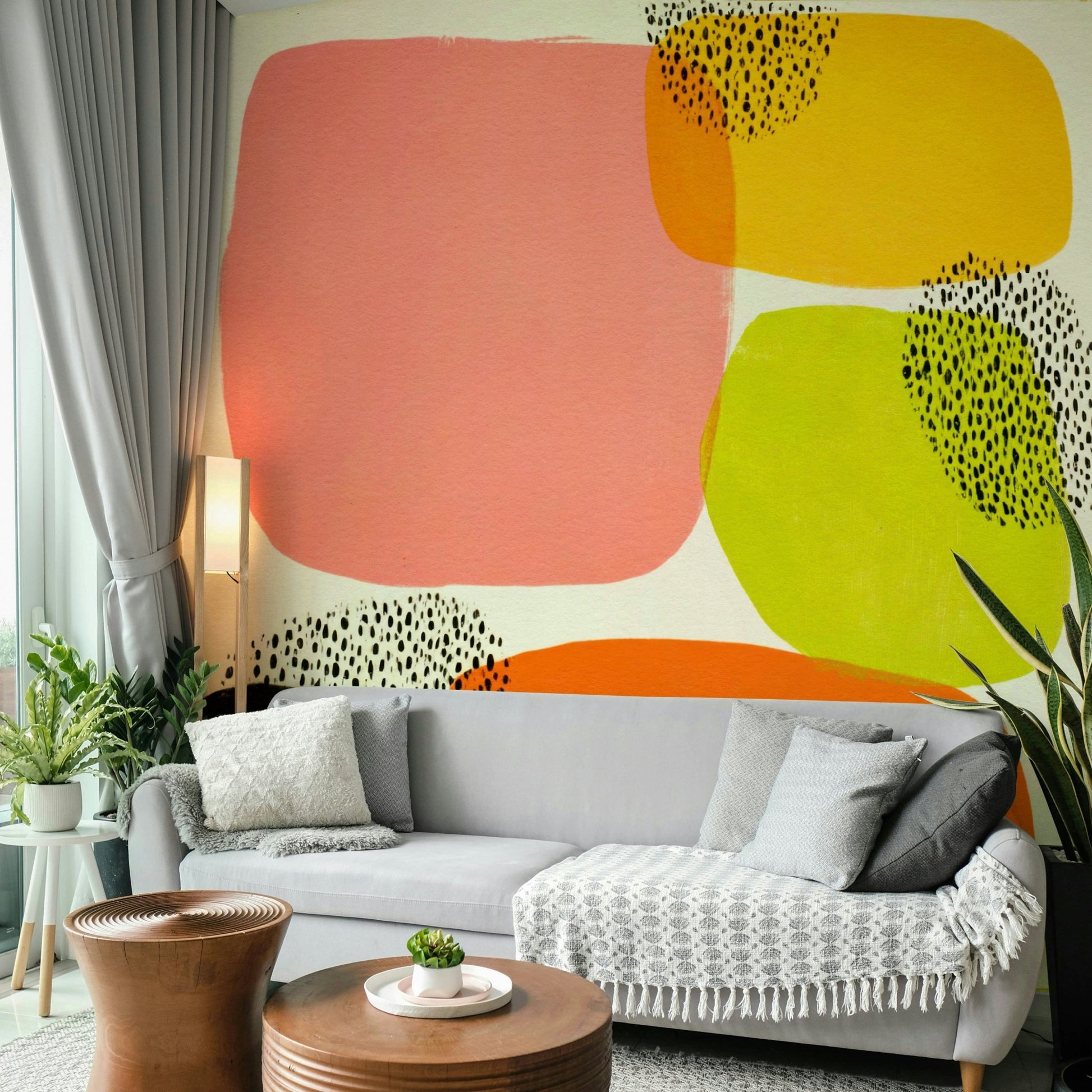 abstract color block composition

