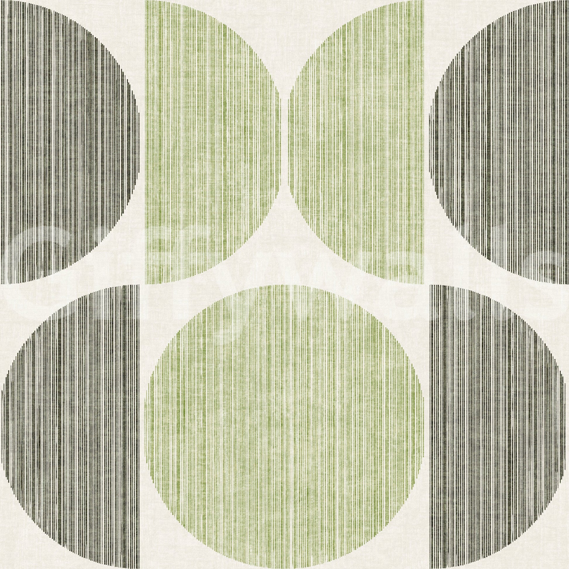 A high-quality sage geometric wall mural for walls.

