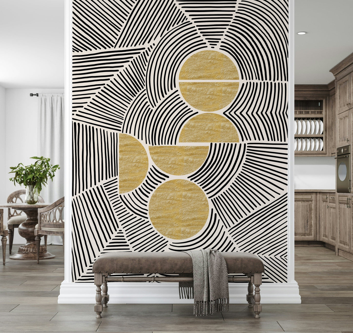 Bauhaus - Stammes-Wandbild