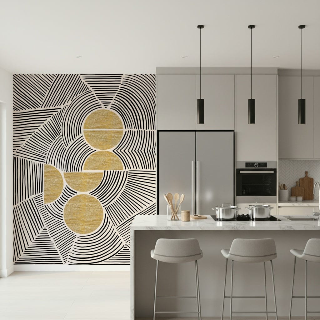 Bauhaus - Stammes-Wandbild