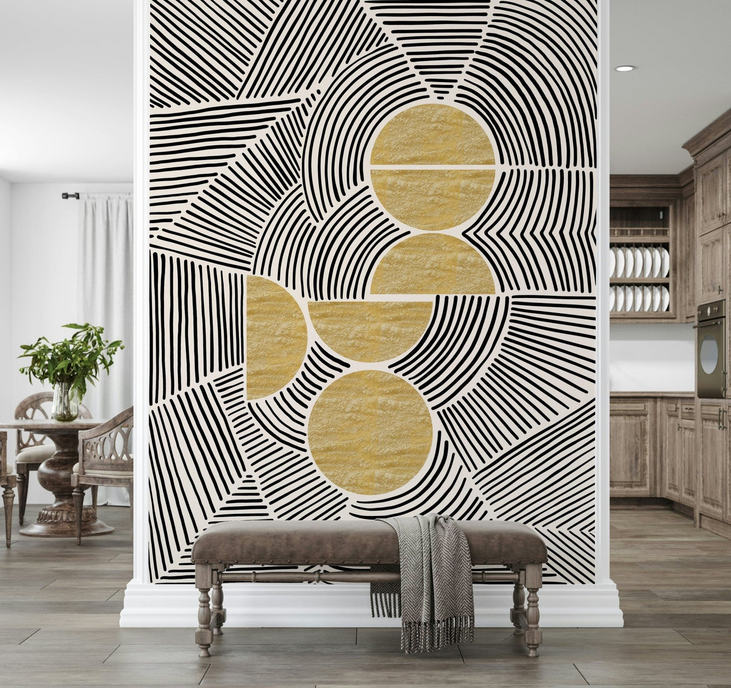 Bauhaus - Tribal Wall Mural