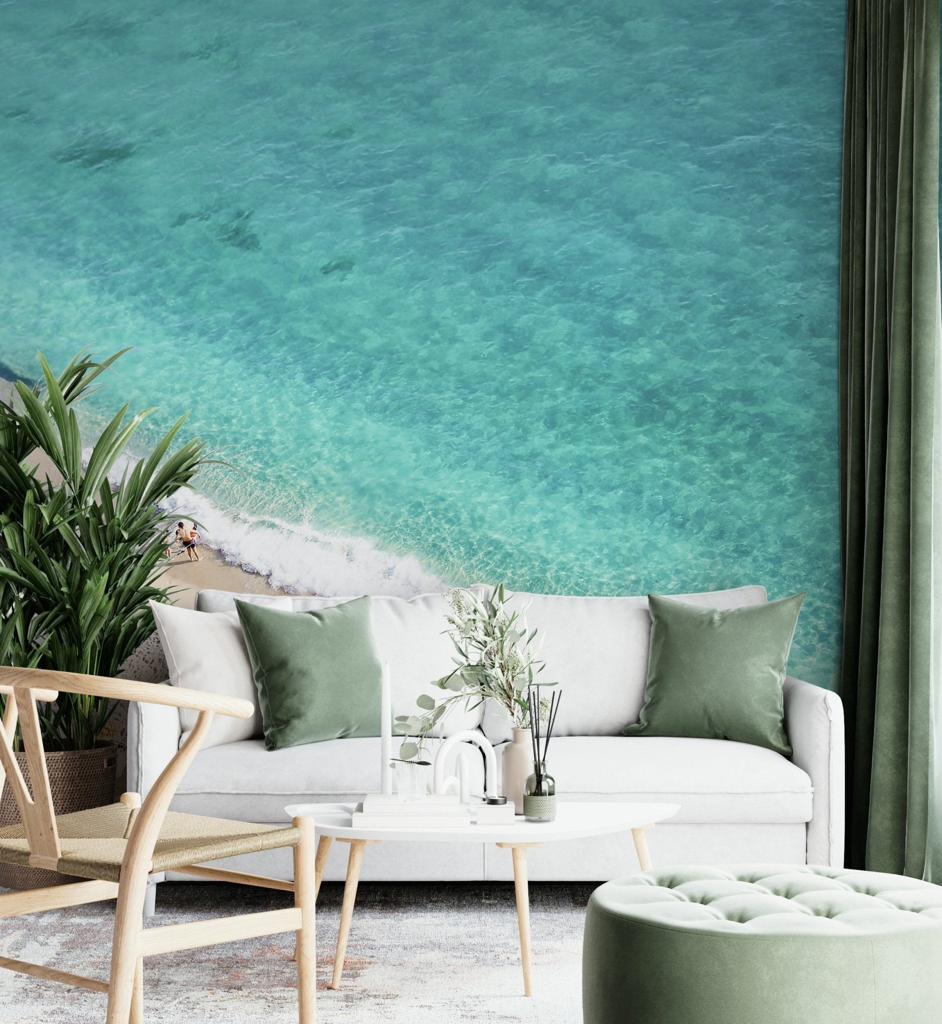 sunlight reflecting on the water

