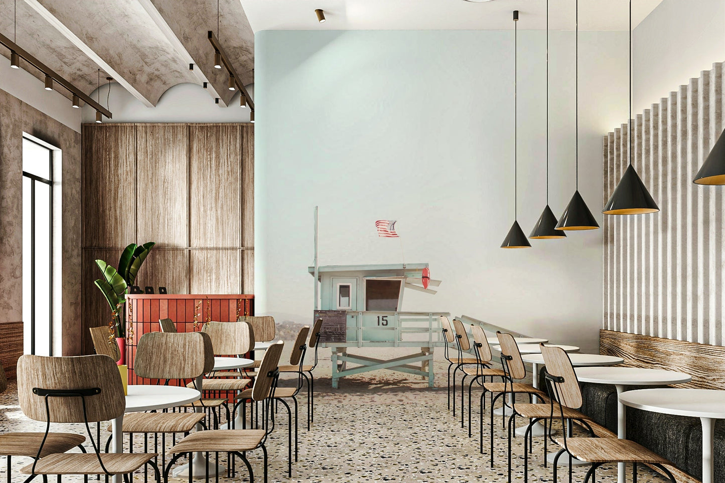 Ideal for a living room, bedroom, or bathroom.

