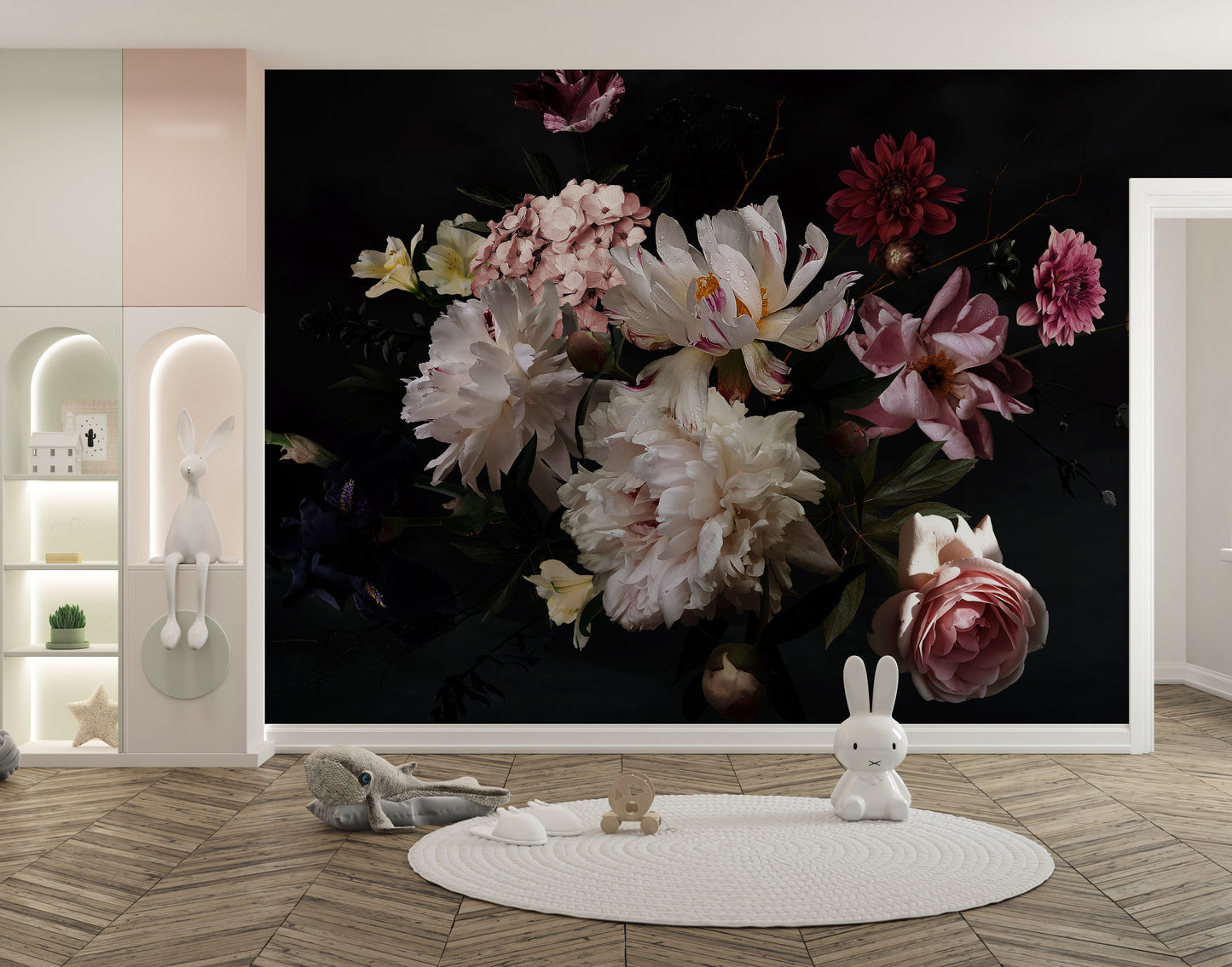 beautiful garden flowers wallpaper for walls