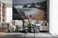 Bedruthan Steps Beach Cornwall Wall Mural