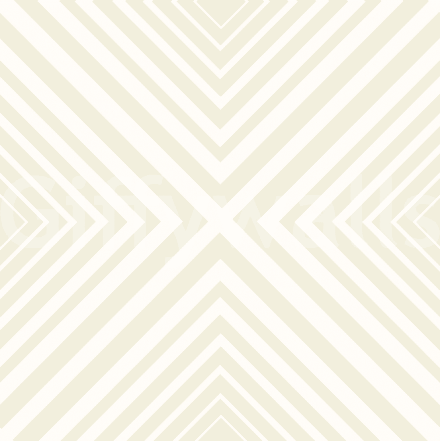 Elegant Beige Chevron wall mural, striking symmetrical display.