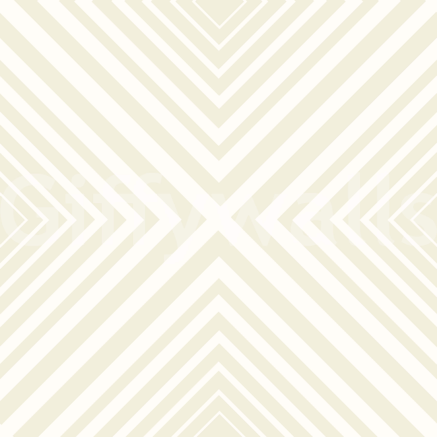 Elegant Beige Chevron wall mural, striking symmetrical display.