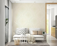 Diagonal V-shape Beige Chevron wallpaper for walls, elegant backdrop.