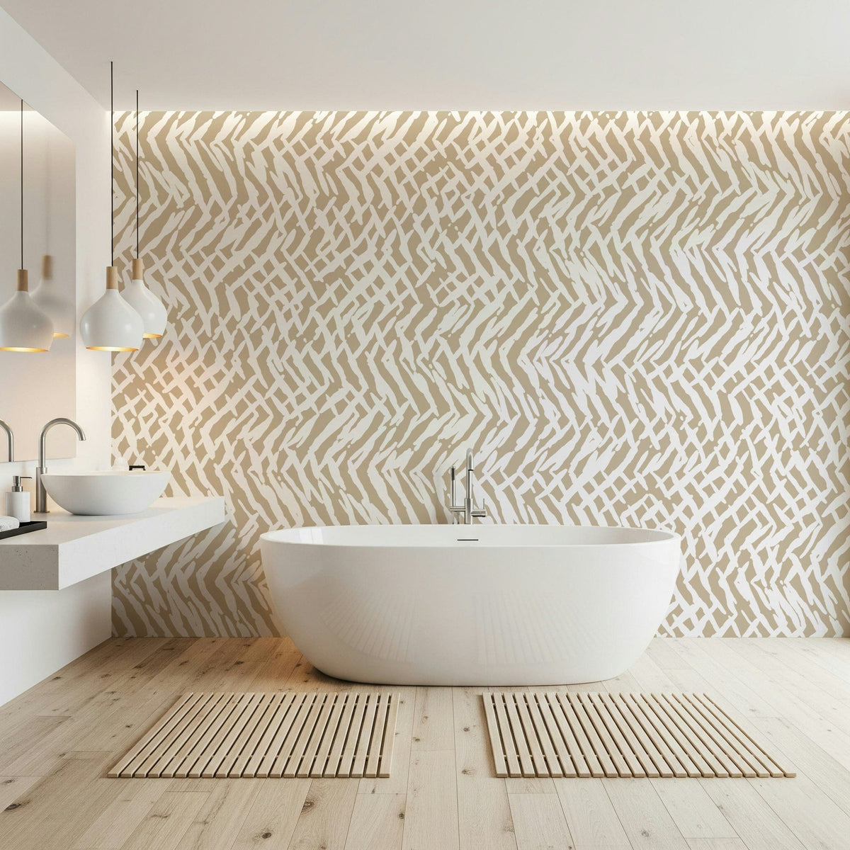 A classic abstract design wallpaper for walls.

