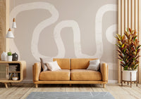 A contemplative open path wallpaper mural for a feature wall.

