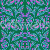 Berry Branch Symphony Wallpaper⁠