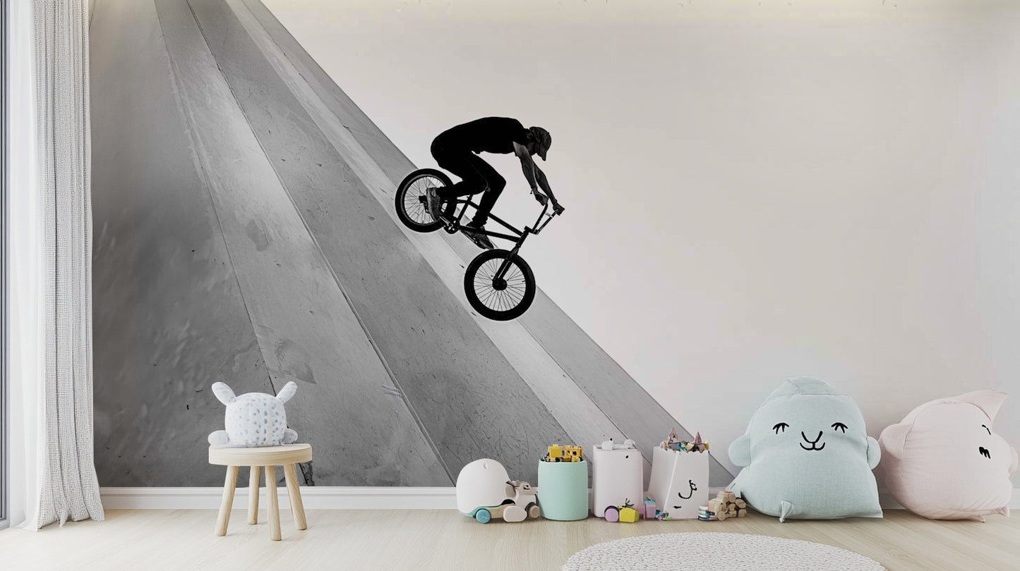 Action-packed biker wallpaper for a dynamic look