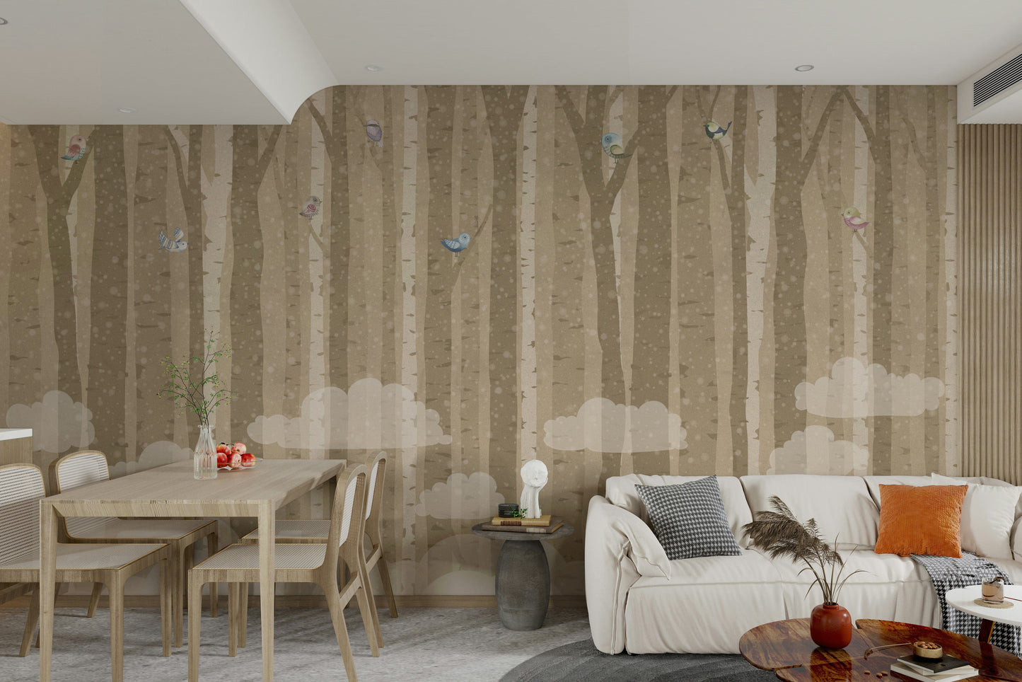 The design has a beautiful, artistic aesthetic.

