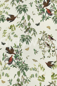 Olive tone wildlife wallpaper

