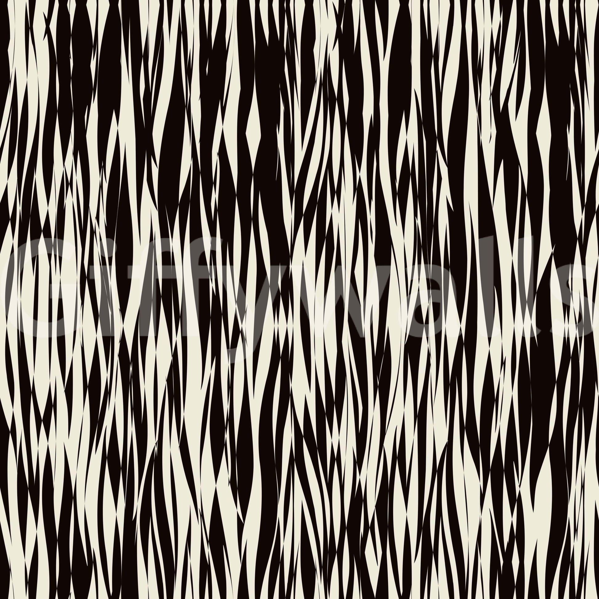 A seamless pattern of organic shapes on a wall

