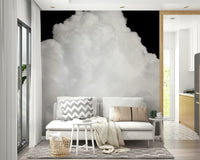 A serene black sky wall mural for your decor.

