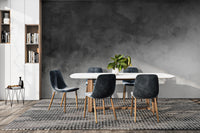 Black & gray gradient wallpaper mural design
