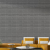 Sleek black striped wallpaper for modern rooms

