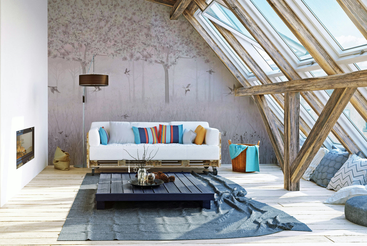 The overall feel is quiet and serene.

