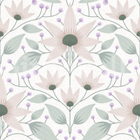Bloom Symmetry boho Wallpaper⁠