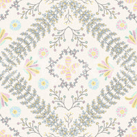 botanical motifs on a white background

