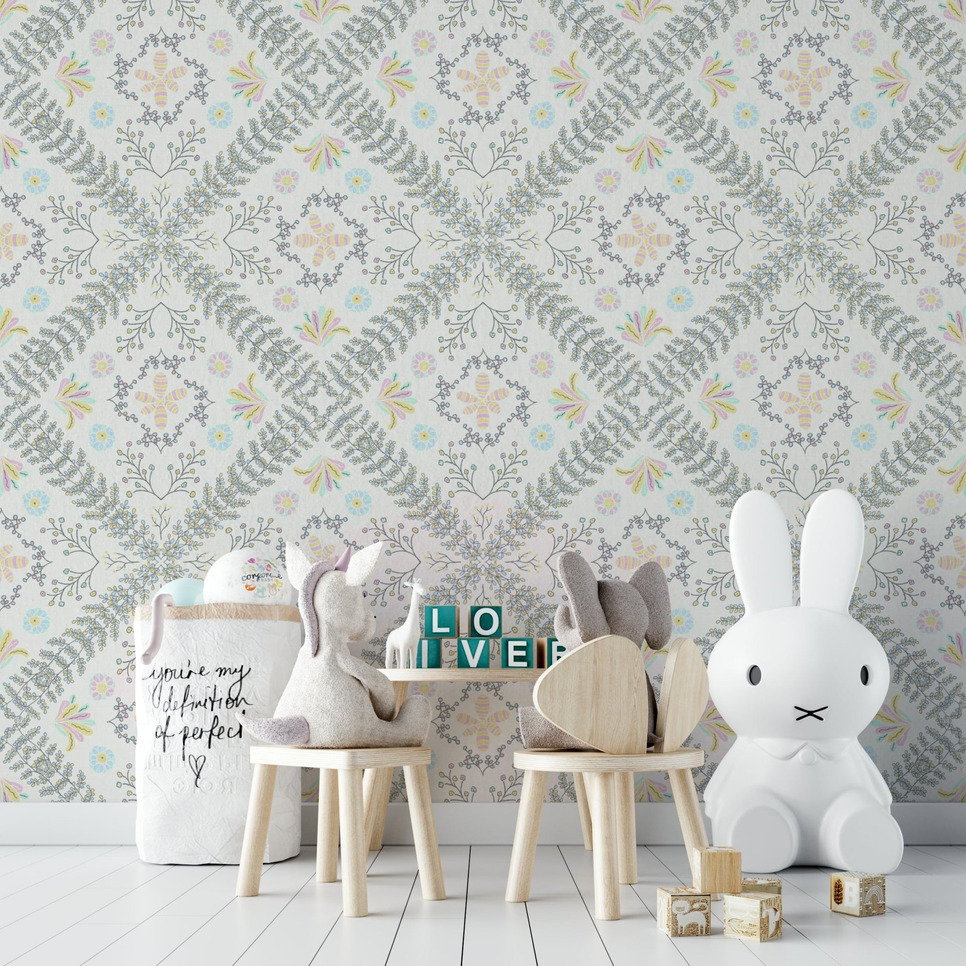 repeating pattern wallpaper

