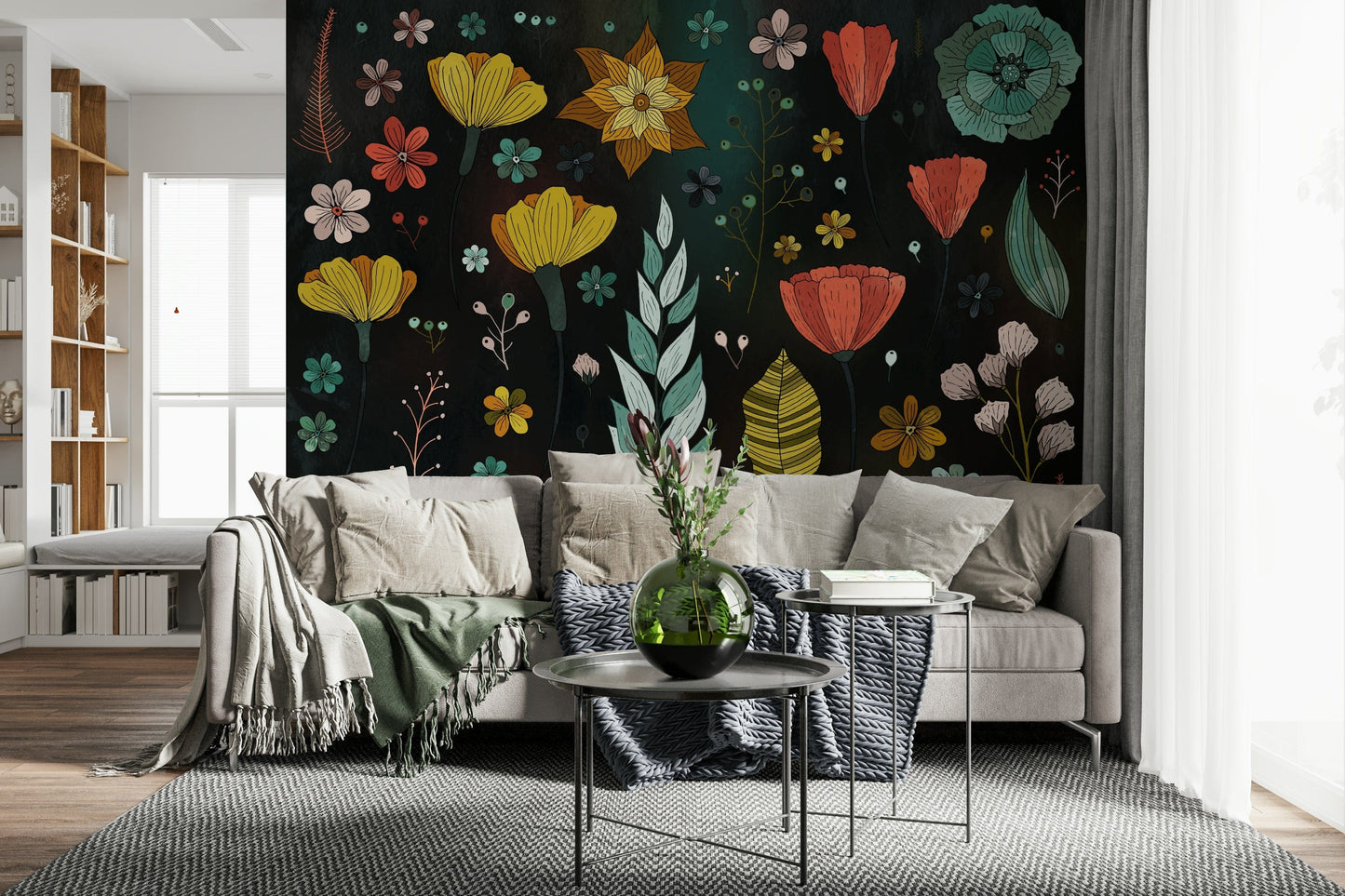 Harmony in Bloom Wall Mural