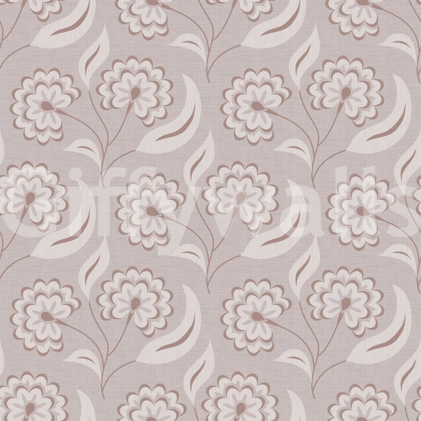 Bloomscape Beige Wallpaper⁠