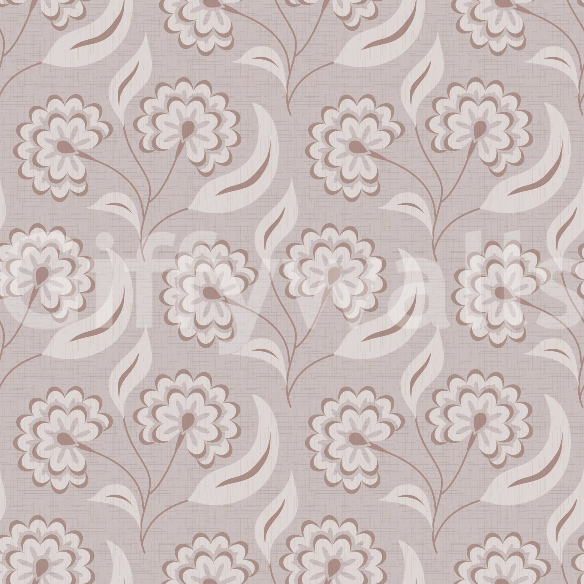 Bloomscape Beige Wallpaper⁠