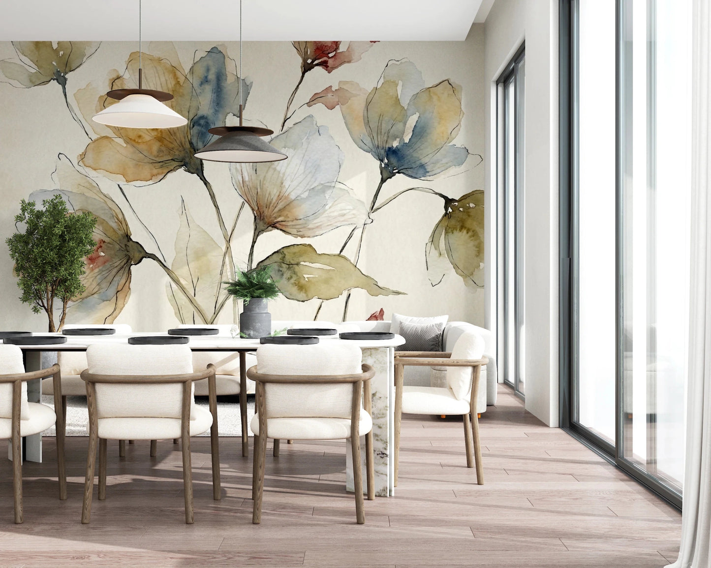 Bloomscape Wall Mural