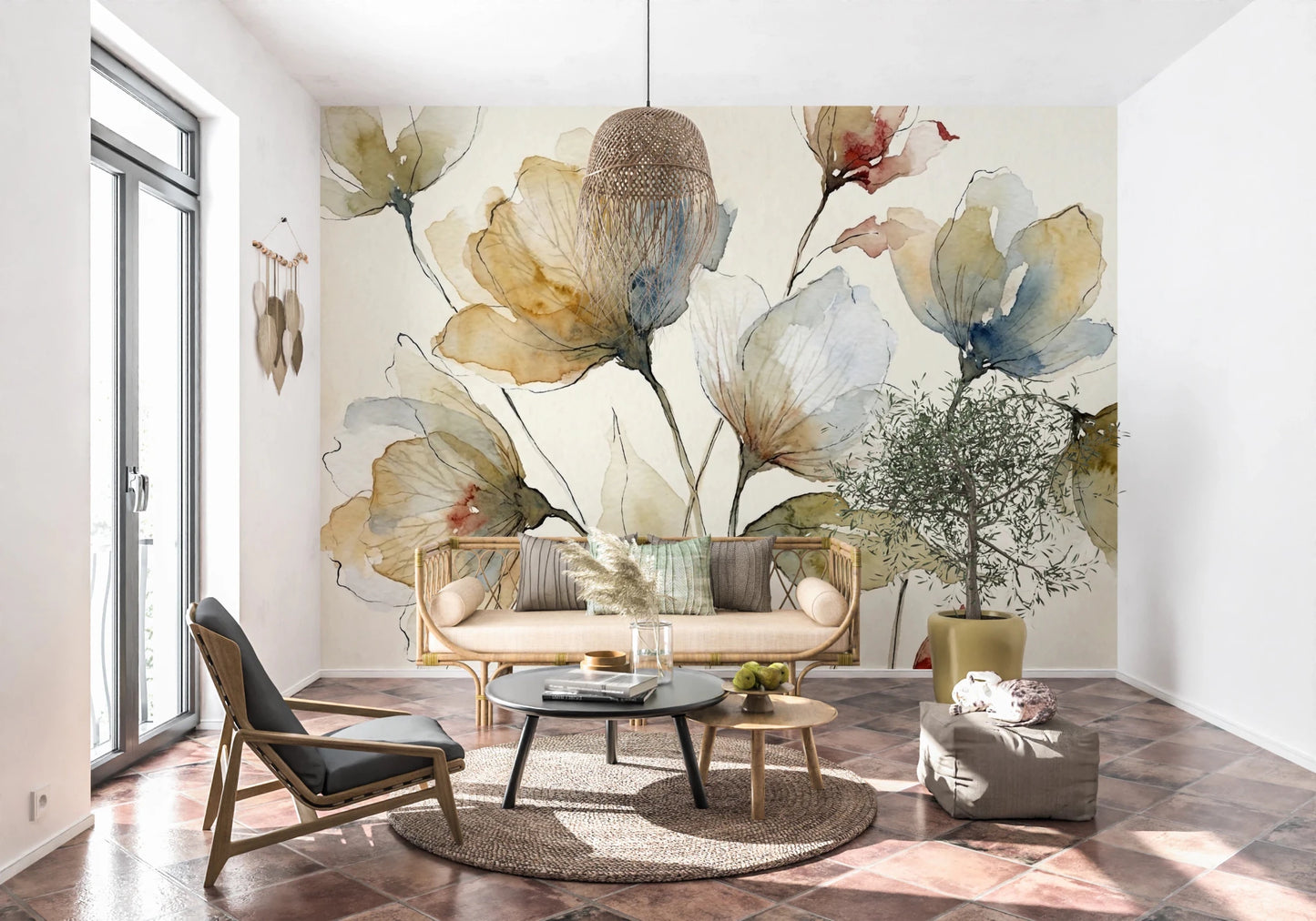 Bloomscape Wall Mural