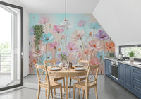 Blossom Haze Wall Mural