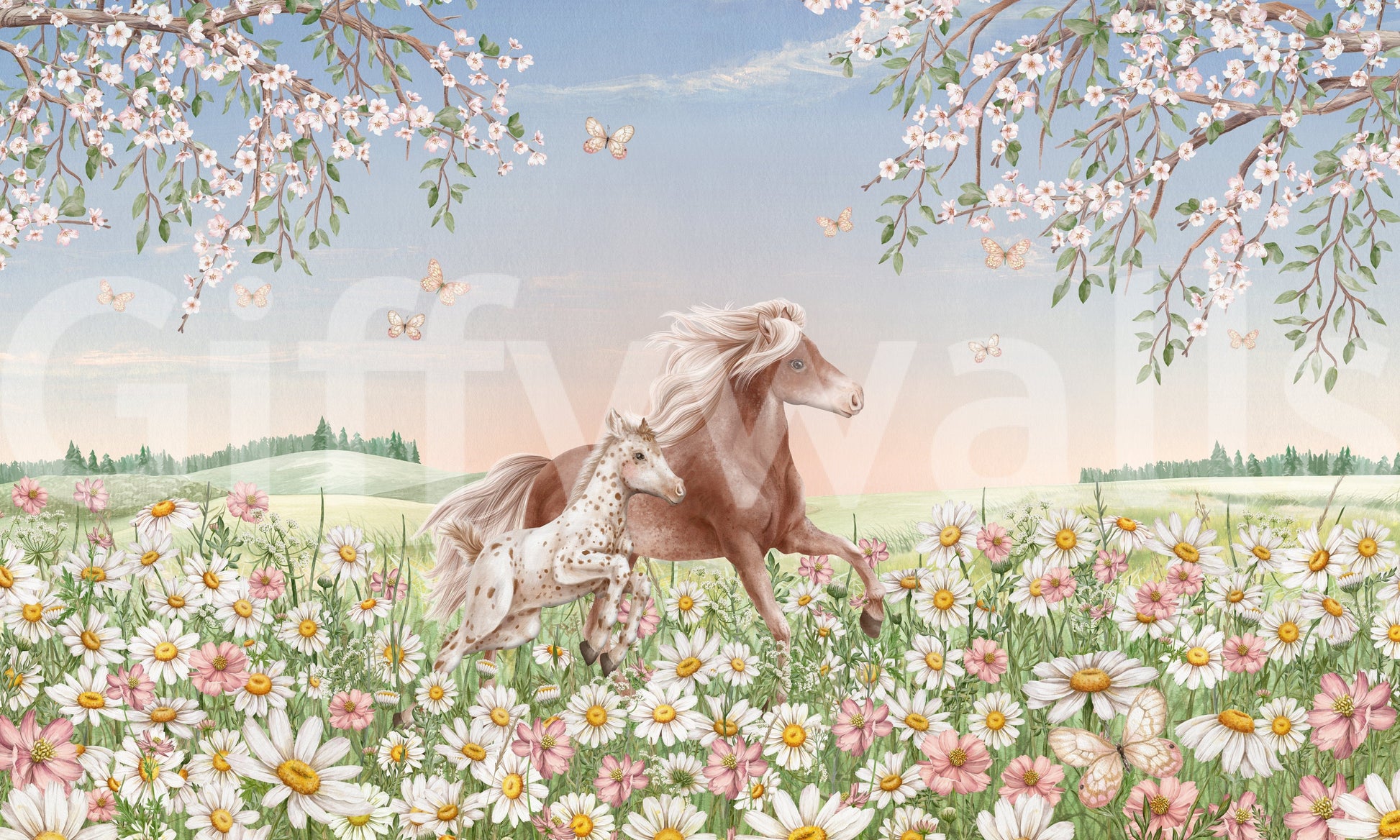 A high-quality minimalist wall mural for walls.

