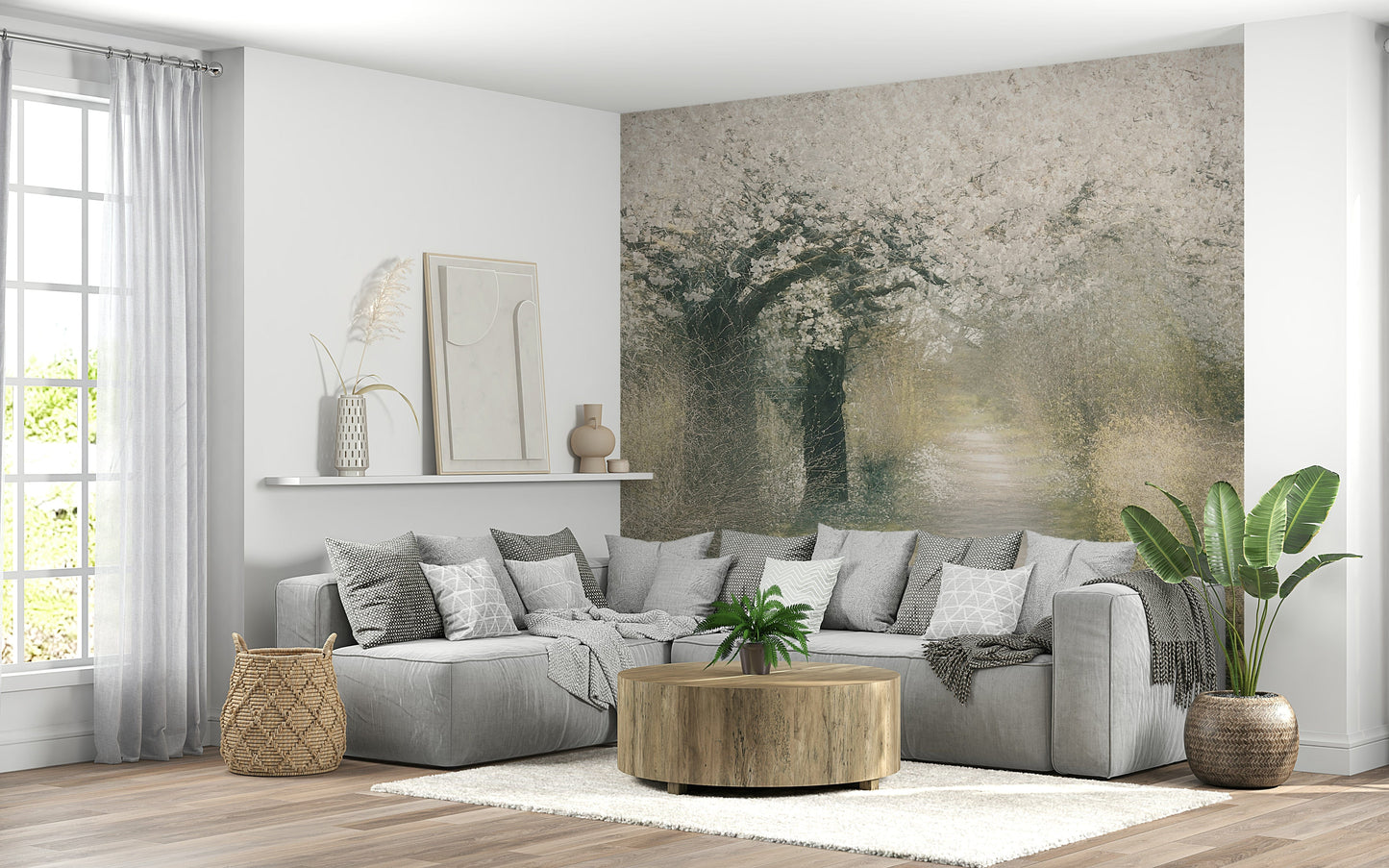 Blossom Path Serenity Wall Mural -2250089