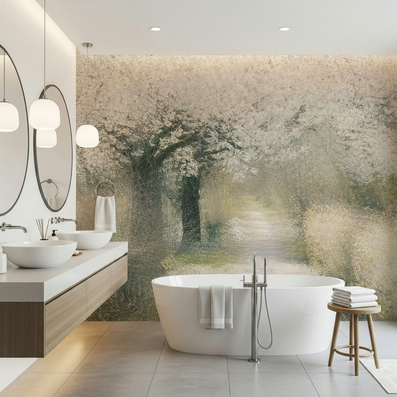 Blossom Path Serenity Wall Mural -2250089