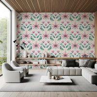 Blossom Symmetry pink Wallpaper⁠