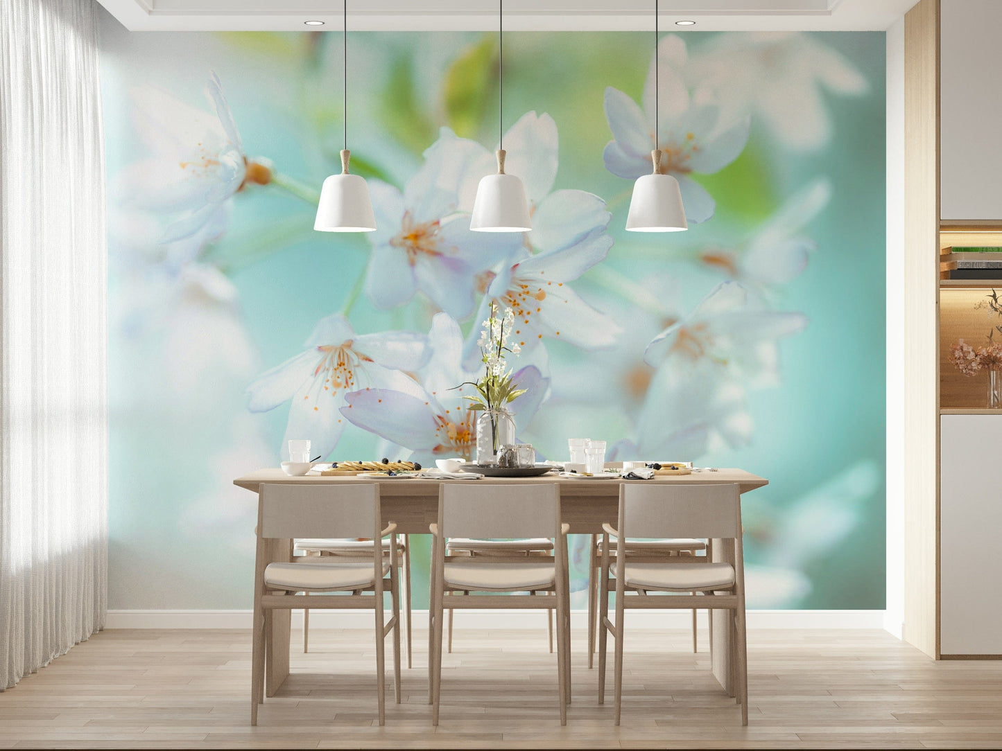 Springtime Blossoms Wall Mural