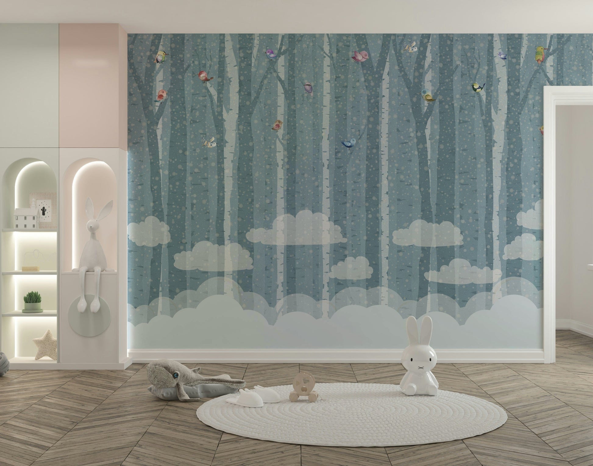 The image has a calm, tranquil mood.

