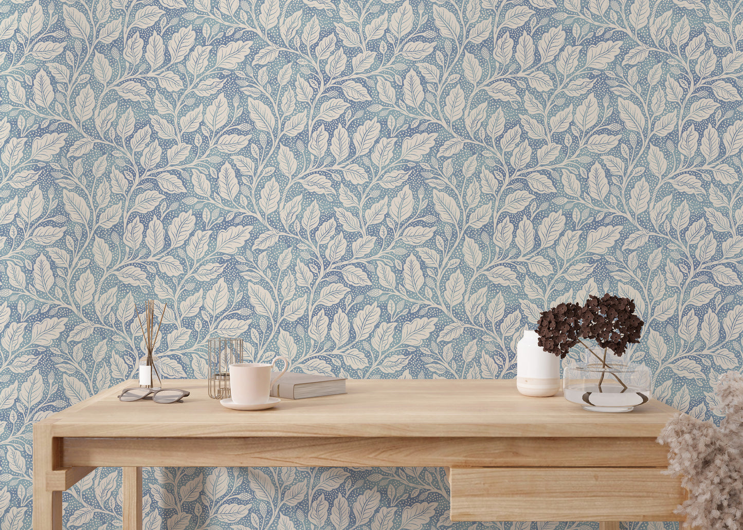 青い出芽枝の壁紙⁠