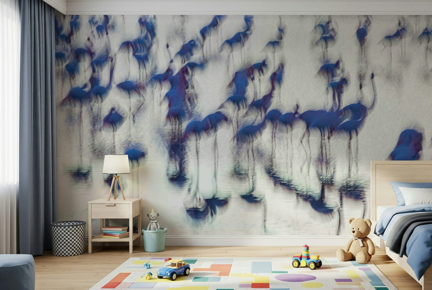 Flamingo Mirage Wall Mural -2171145