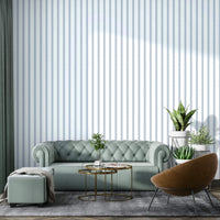 A calming serene design wallpaper mural that defines a space.

