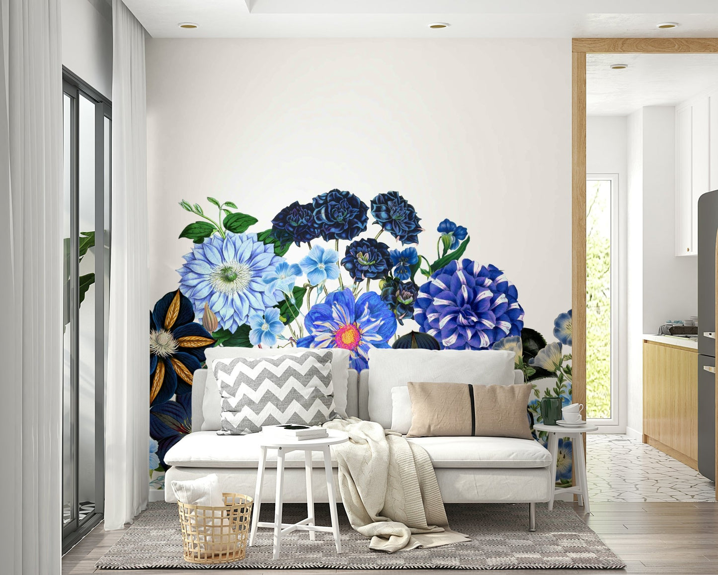 The feeling is peaceful and calm, like a quiet morning.
