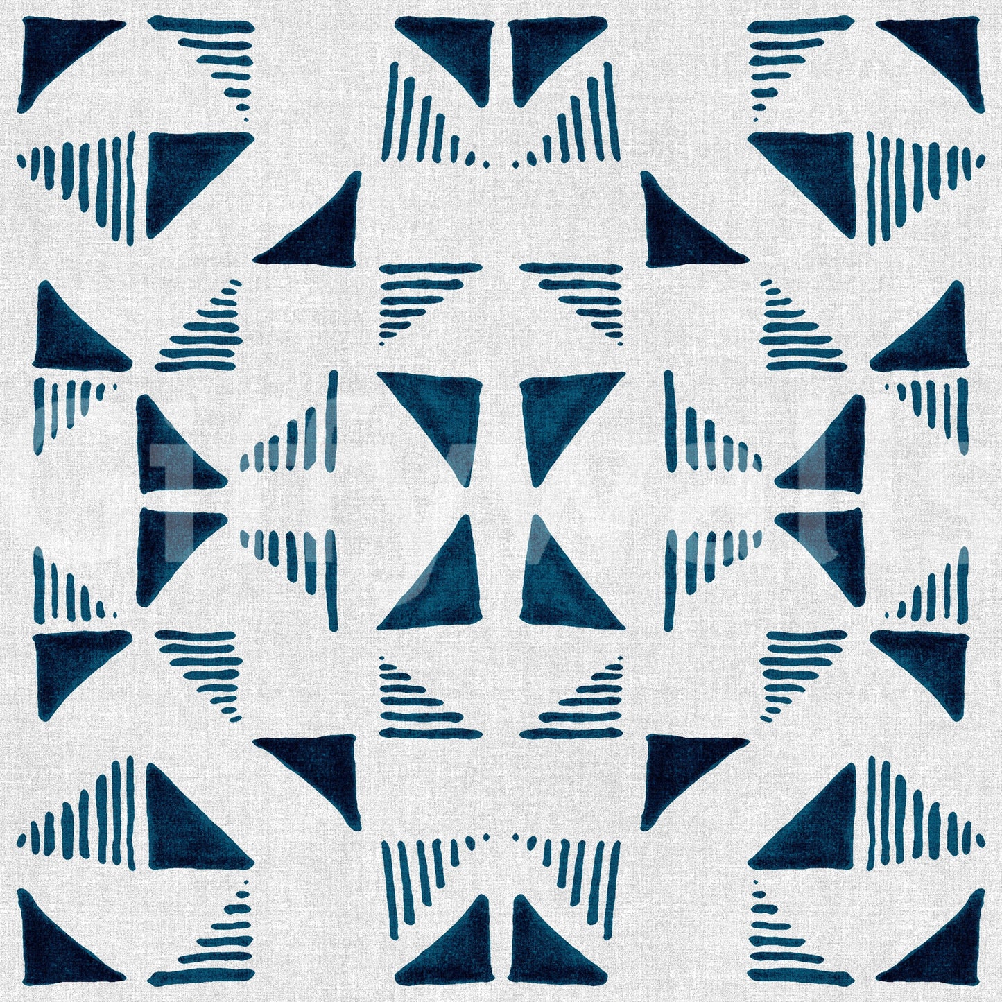 Triangles Composition Blue Wallpaper⁠