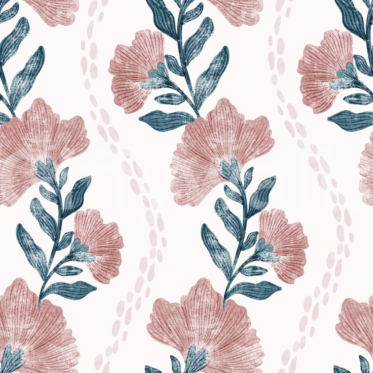 The design is non-realistic and interpretive.

