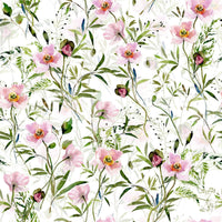 Blush Floral Dream By Uta Naumann Wallpaper⁠
